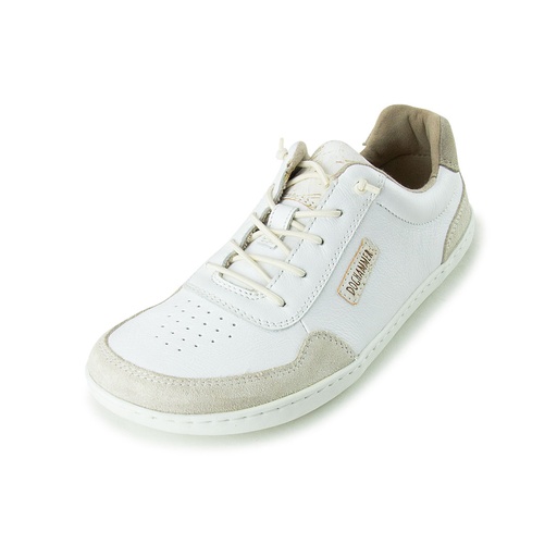Doghammer Terrar Classic Barfußschuh, Offwhite, Leder im Sneaker-Design