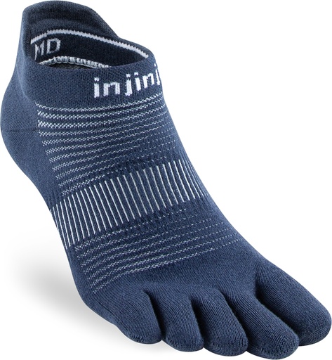 Injinji RUN Lightweight No-Show Zehensocken, navy, COOLMAX®