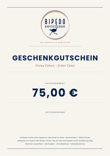 BIPEDO GUTSCHEIN